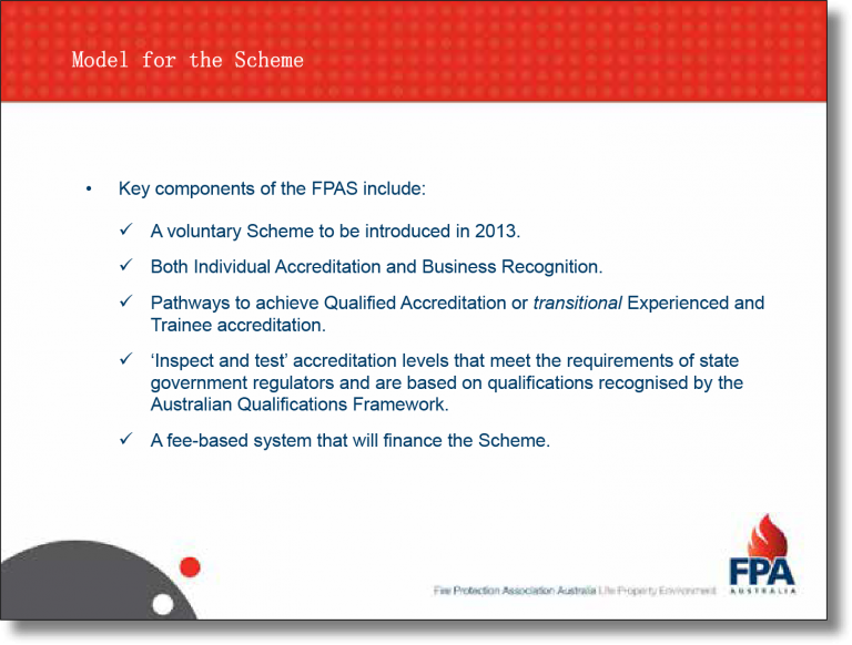 Fire Protection Accreditation Scheme Malaysian Fire Protection