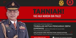 congratulatory note to Yas Haji Nordin